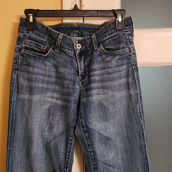 Citizens of Humanity "Faye #003" Low Waist Full Leg Jeans Size 28 US 6 - Picture 2 of 11